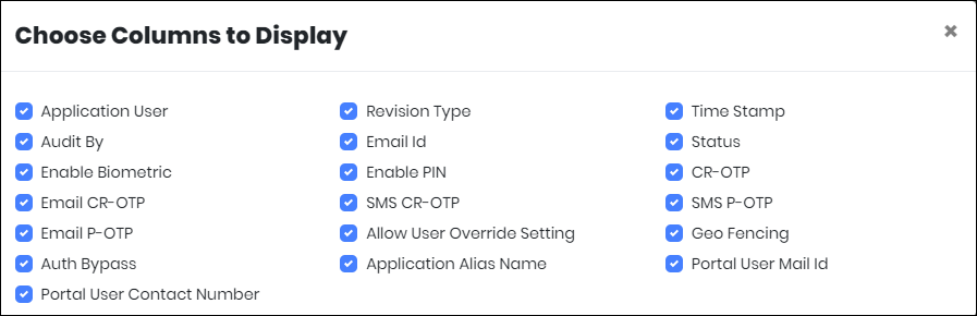  Application User Audit History - CyLock