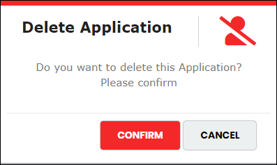 Deleting Application - CyLock