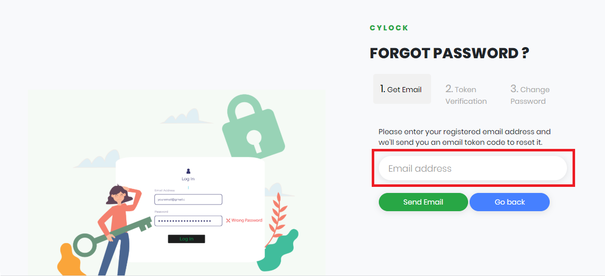 Email Verification  - CyLock