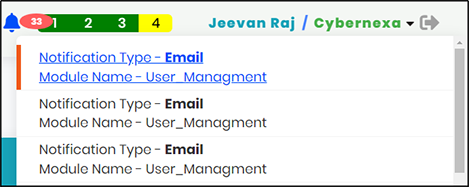 Notification Tab CyLock