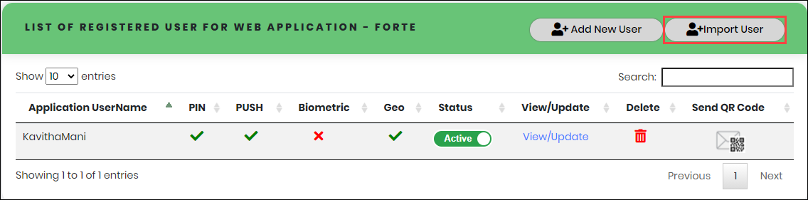 Importing Users - CyLock